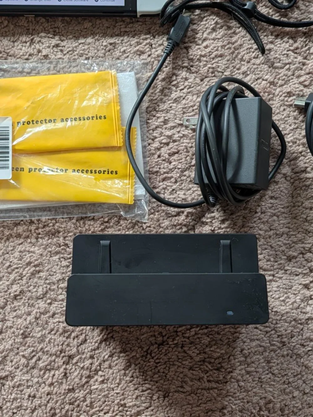 Nintendo Switch OLED Console with Accessories Perfect Condition